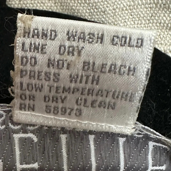 Vintage Y2K Embroidered Cropped Linen Blend Western Shirt Jacket Size Large - Picture 14 of 16